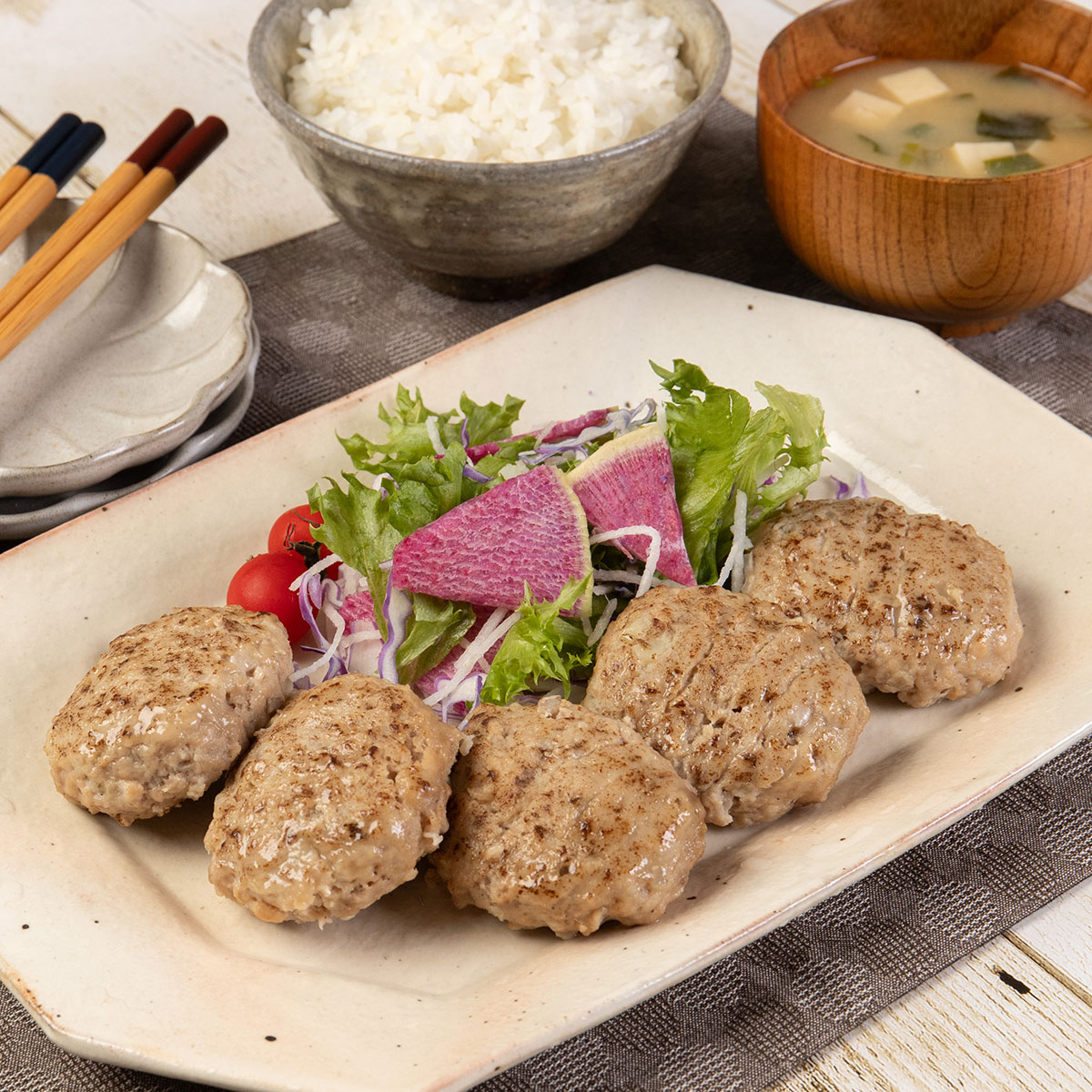 ミニ豆腐ハンバーグ