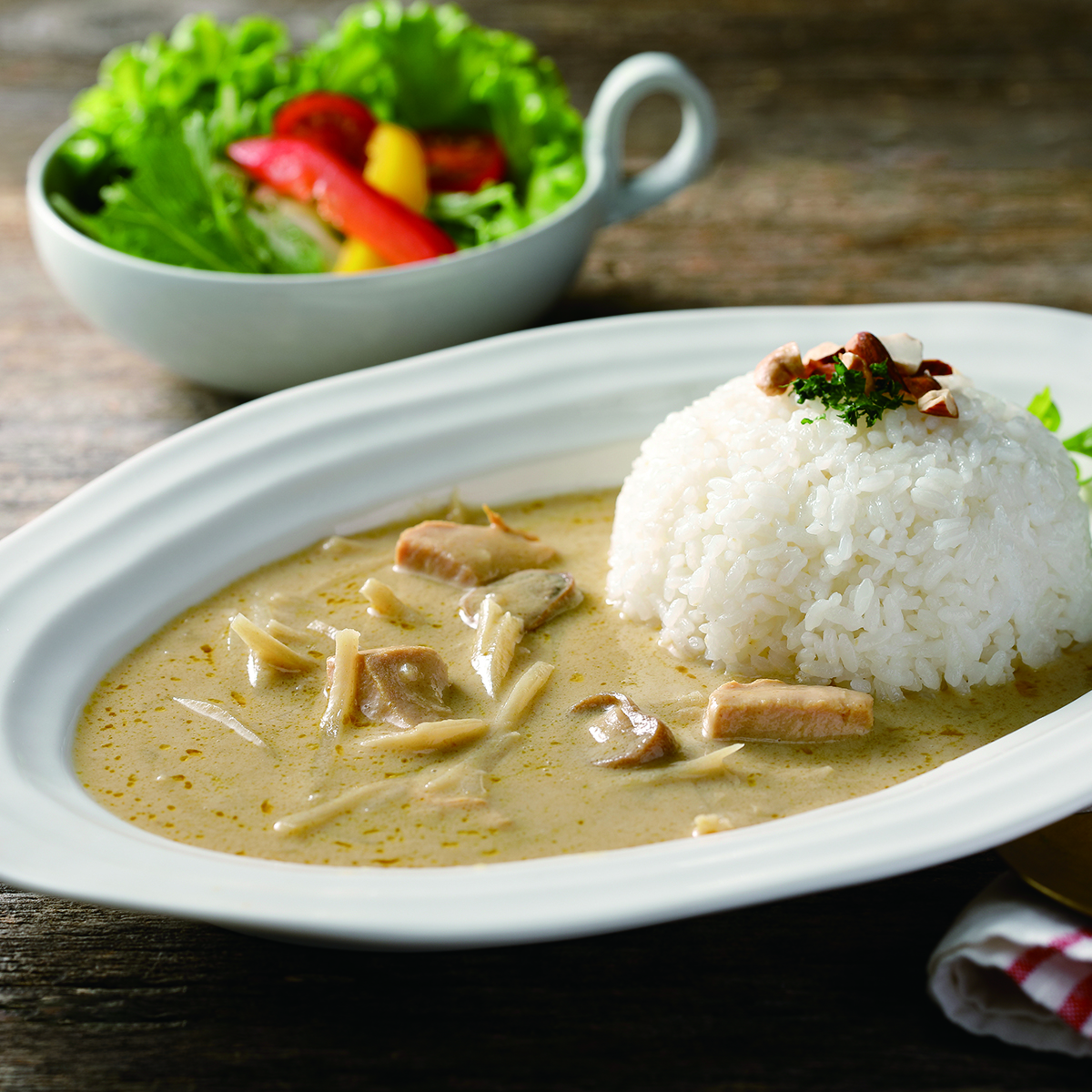 ●豆乳グリーンカレー