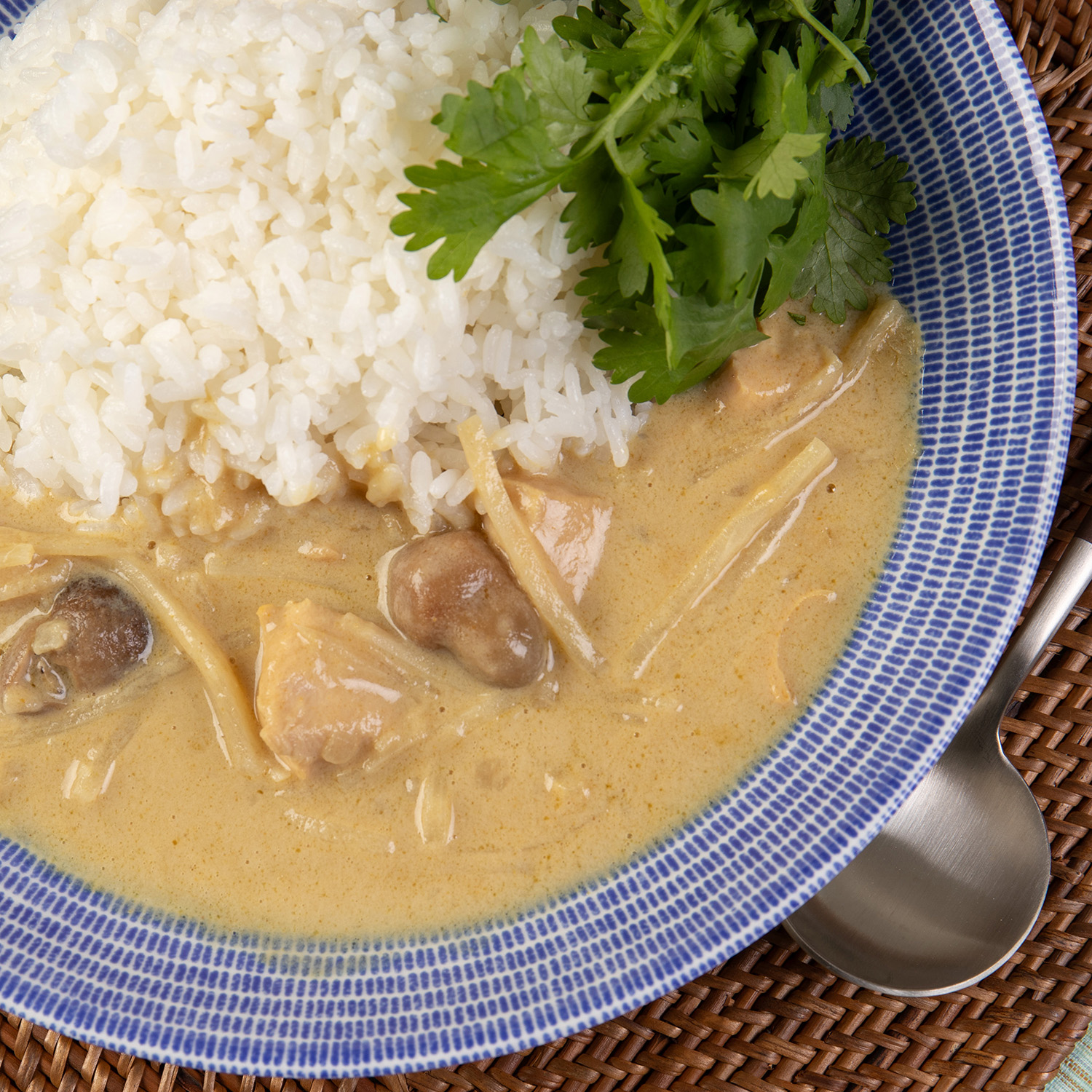 ●豆乳グリーンカレー