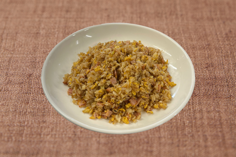 牡蠣ソースのチャーハン