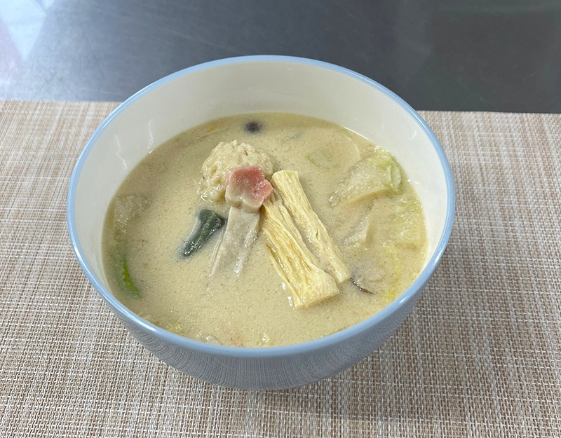 一人鍋豆乳ごま味噌