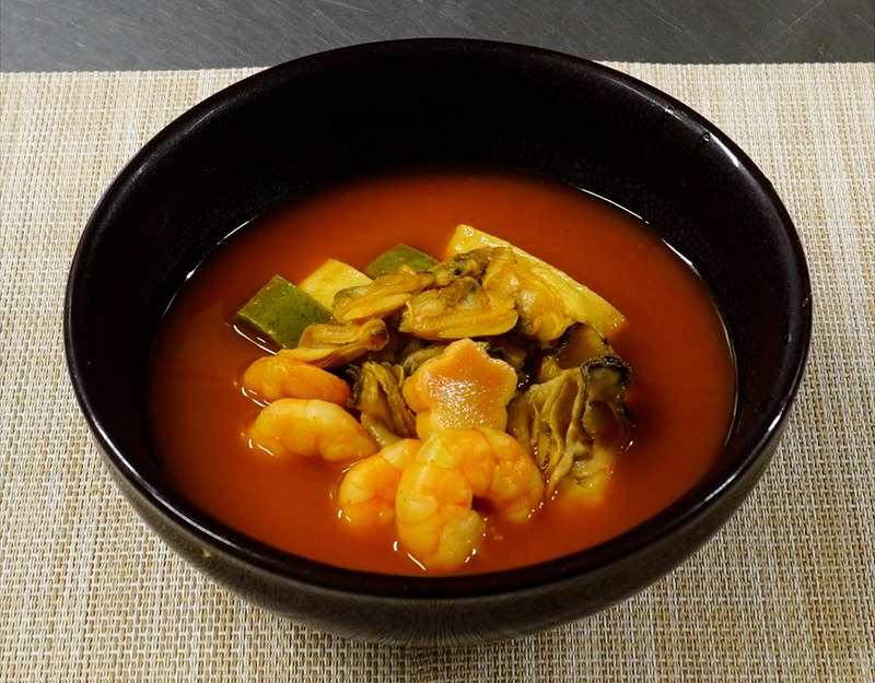 一人鍋海鮮チゲ